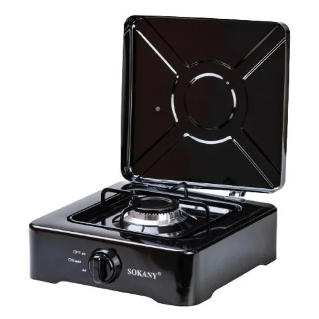 Одноконфорочна газова плита SK-07005 2,2 кВт компактна для дому, дачі та подорожей Одеса - фото 4