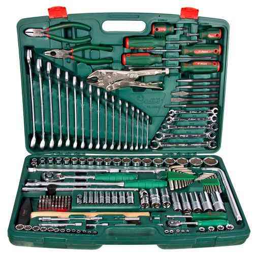 Набор инструмента 158 предметов 1/4", 1/2" HANS (TK-158V) Винница