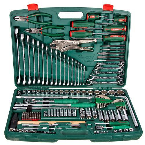 Набор инструмента 158 предметов 1/4", 1/2" HANS (TK-158V) Винница - изображение 1