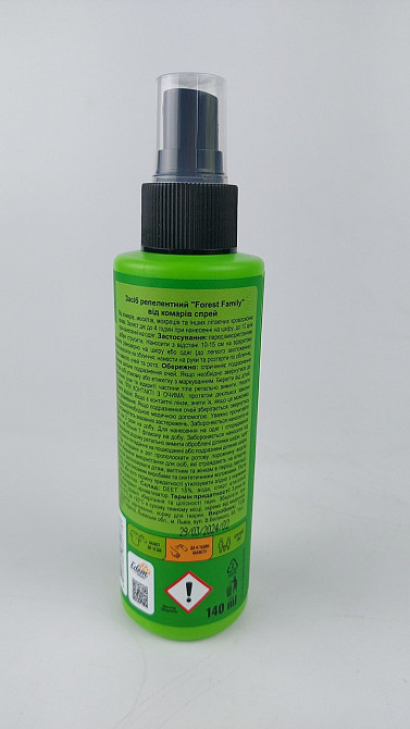 Спрей-репелент Forest Family 140 мл від комарів (1 шт.) Харків - фото 2