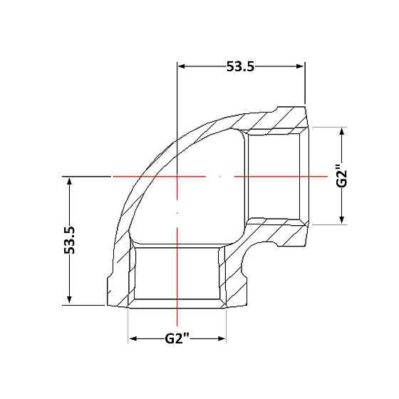 Угол чугунный 2