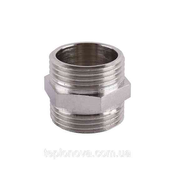 Ниппель SOLOMON 1 1/4″ НН никель 8205 Черновцы