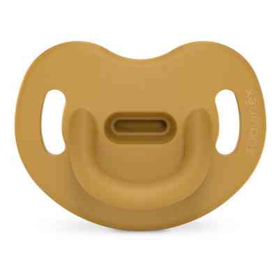 Пустышка Suavinex Colour Essence 6-18 мес, анатомическая силиконовая, желтая. (308077) Винница