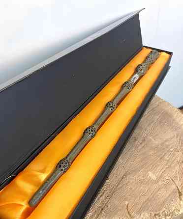 Бузинная палочка Дамблдора 1:1 RESTEQ в подарочной коробке Гарри Поттер волшебная коллекционная Киев