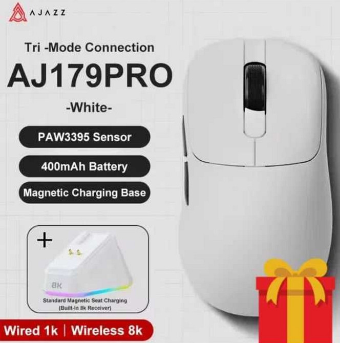 Мишка безпроводная AJAZZ AJ179 PRO. Киев - изображение 7