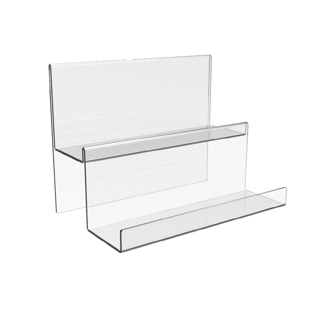 Гірка EKOSTAR під товар на 2 сходинки з акрилу 170х110х130 Київ - фото 2