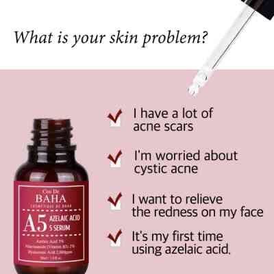 Сыворотка для лица Cos De BAHA A5 Azlaic Acid 5% Serum 30 мл (8809240319109) Винница