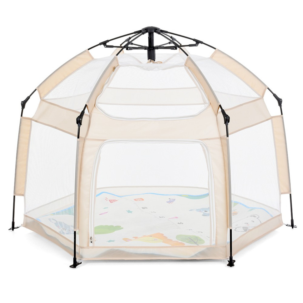 Детский манеж MR 1512 Ivory Beige 146×127×110 см Винница - изображение 2