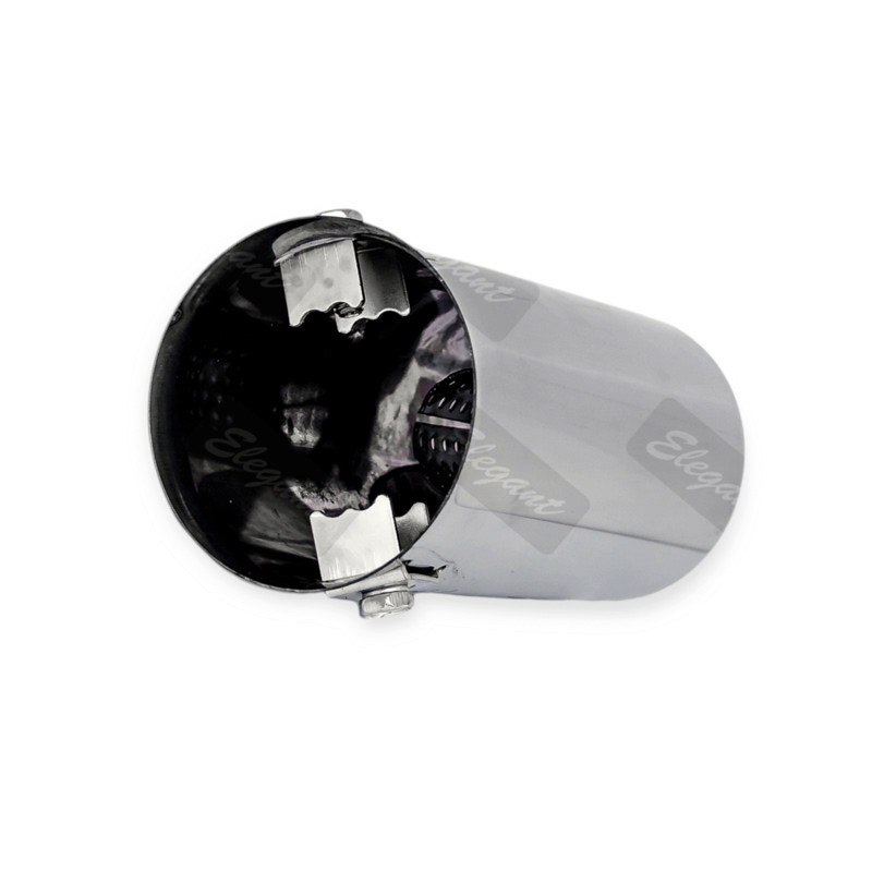 Насадка глушник хром d 63мм, l 150мм, зовнішні 63мм (0509) Мукачево - фото 2