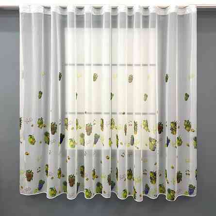 Кухонная арка VR-Textil № 1754т шифон разноцветный 300х170 см (53-0057) Киев