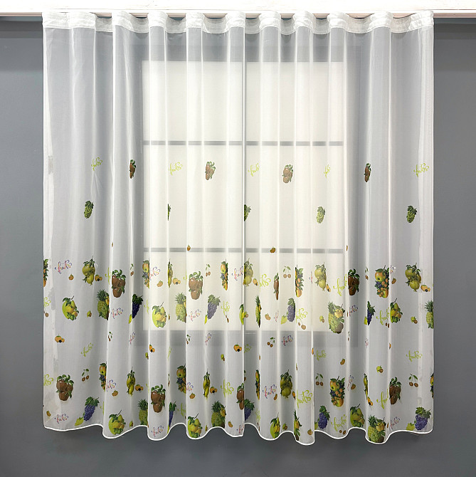 Кухонная арка VR-Textil № 1754т шифон разноцветный 300х170 см (53-0057) Киев - изображение 1