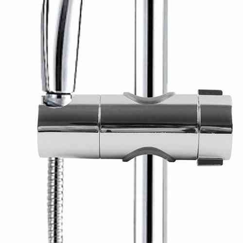 Держатель для душевой лейки с регулировкой угла наклона на штангу стойку Винница