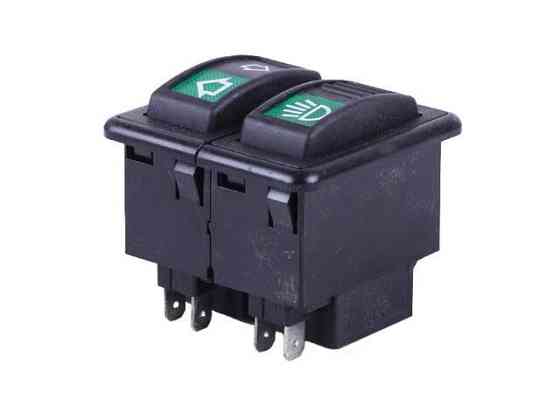 Кнопка перемикання поворотів Фотон 244, ДТЗ 244, Джинма244/264 Мукачево