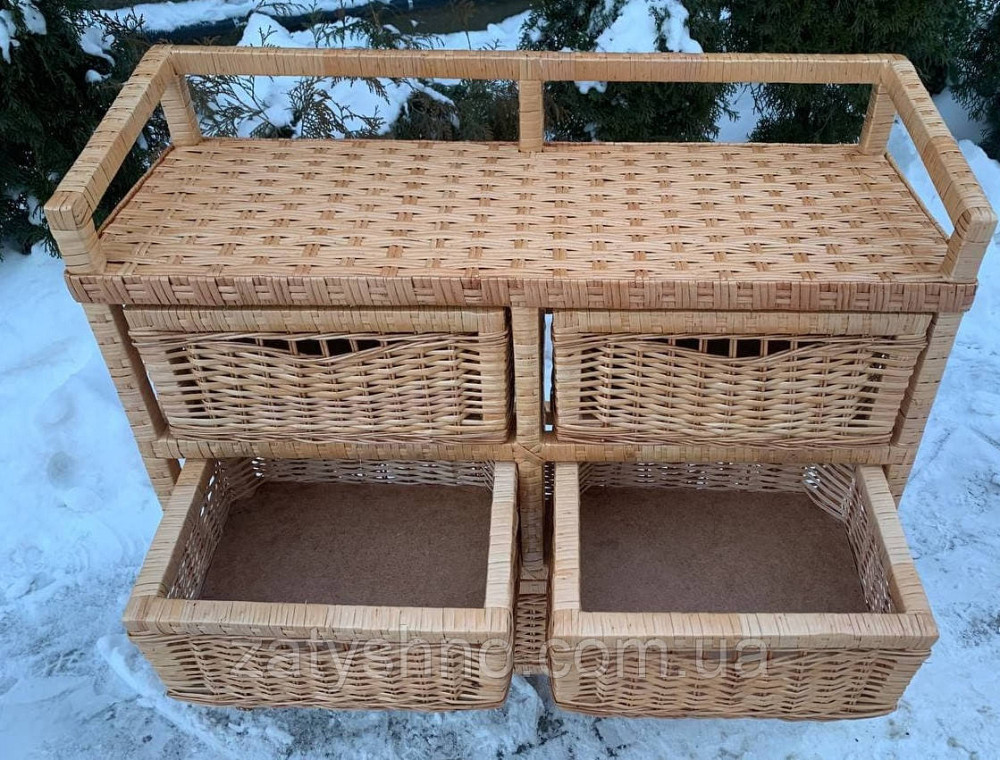 Комод  из лозы на 5 шухляд Киев - изображение 10