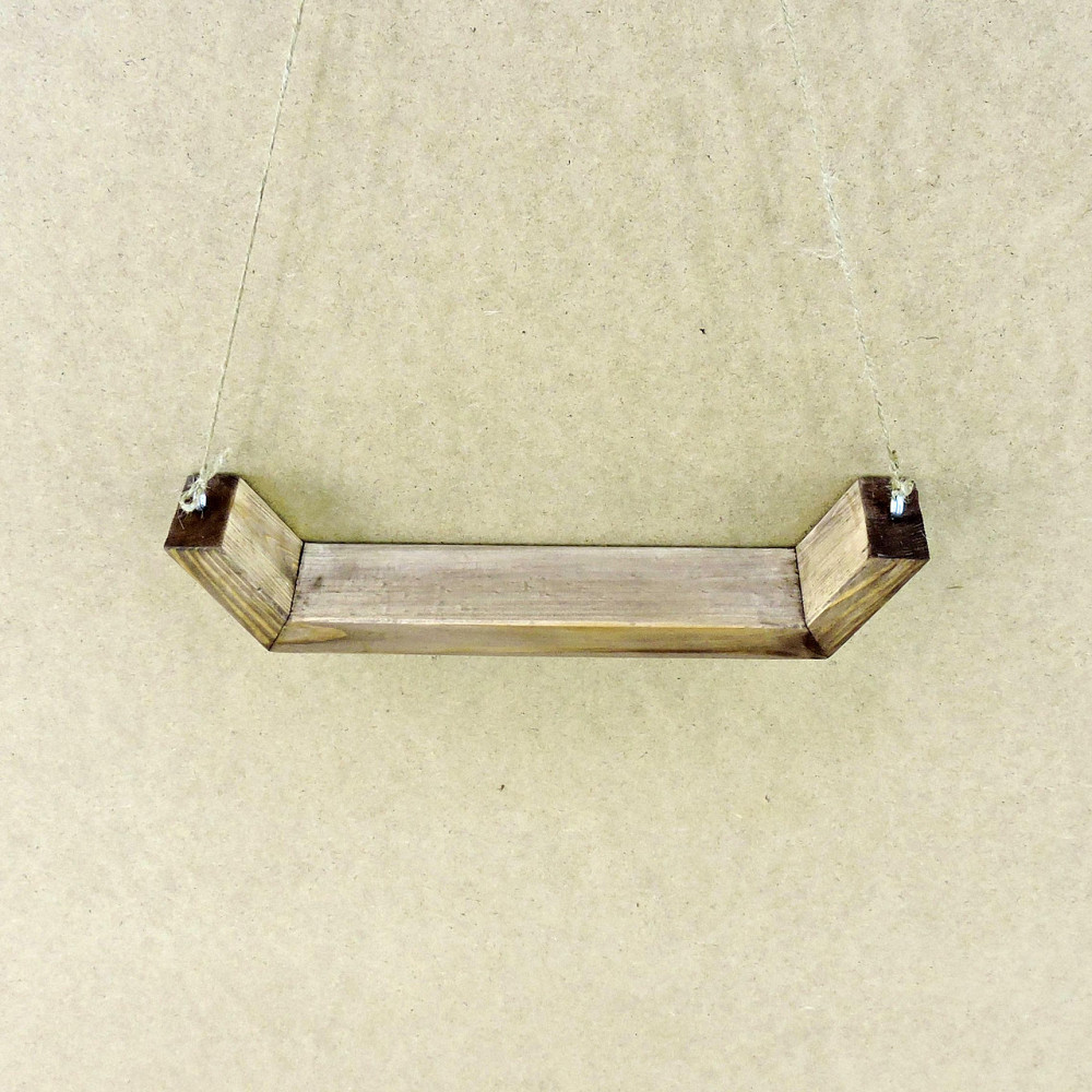 Полиця настінна для квітів "Редонда" капучино Миколаїв - фото 3