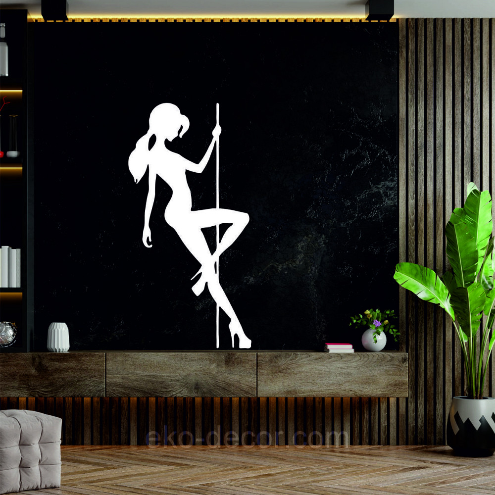 Декоративное настенное Панно «Стриптиз», Декор на стену 90*45 см, Белый Киев - изображение 4