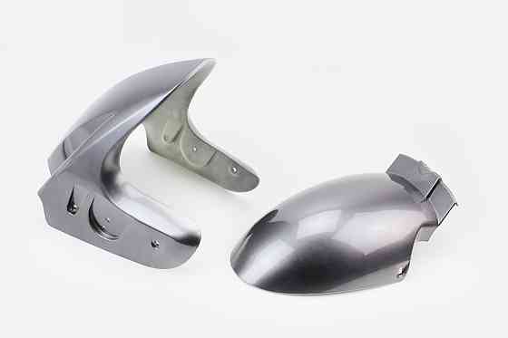 пластик - крило переднє к-кт 2шт (дві частини) Storm New, СІРИЙ Київ