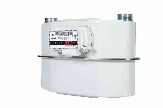 Счетчик газа Metrix UG G6 мембранный внутренний газовый счетчик без термокорректора G6 Apator Metrix Польша Киев