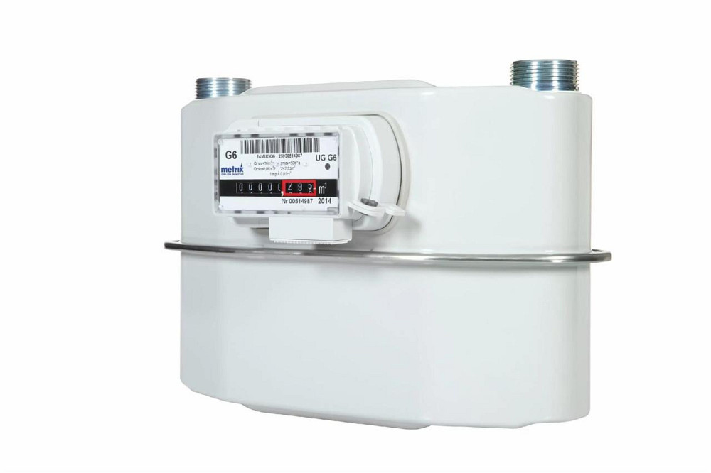 Счетчик газа Metrix UG G6 мембранный внутренний газовый счетчик без термокорректора G6 Apator Metrix Польша Тернополь - изображение 1