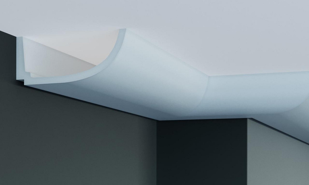 Карниз полиуретановый гладкий Gaudi Decor P 882 Днепр - изображение 3