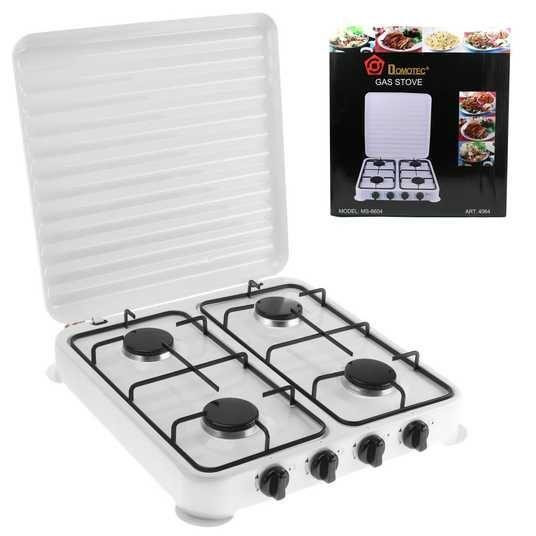 Плита газова 4-комфорна з кришкою Domotec MS-6604 Харків - фото 5