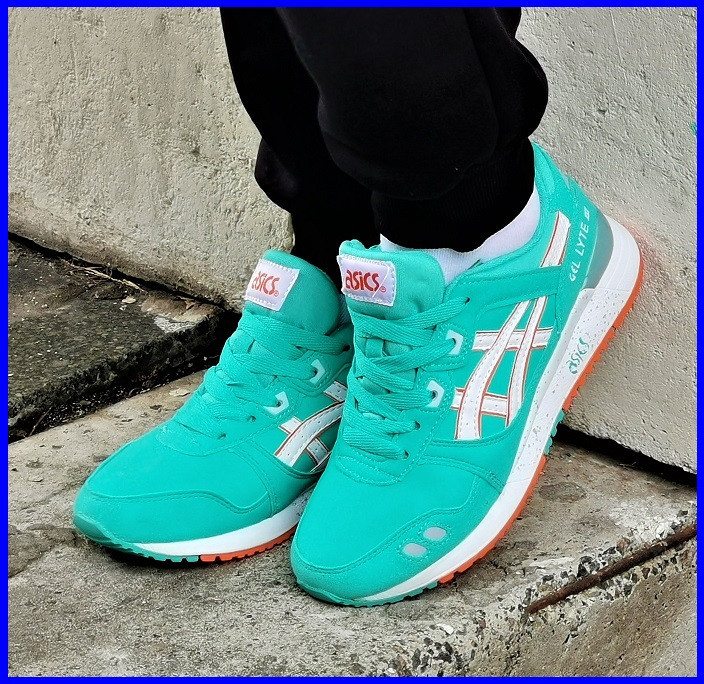 Кроссовки ASICS Gel Lyte III Бирюзовые Женские Асикс Голубые (размеры: 36) Днепр - изображение 3