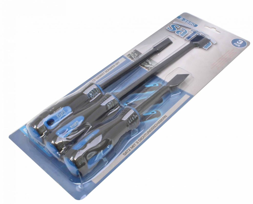 Набір сталевих шкребків 3 шт. SATRA S-3SRC Чернігів - фото 3