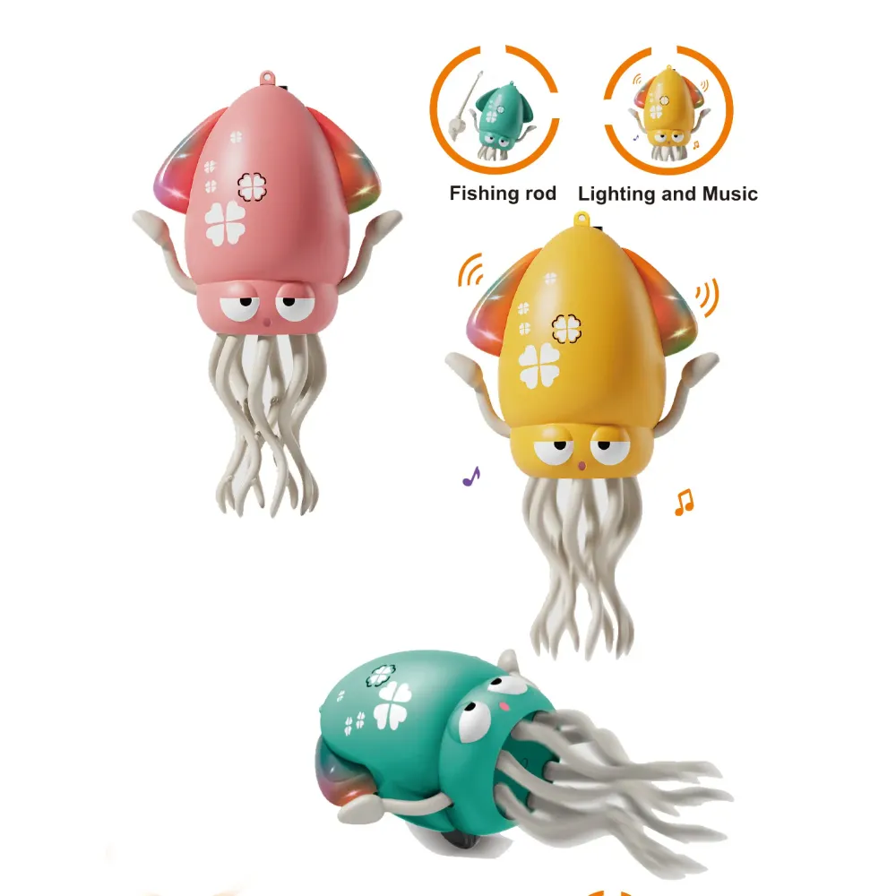 Игрушка "Музыкальный танцующий осьминог" Коломия - фото 2