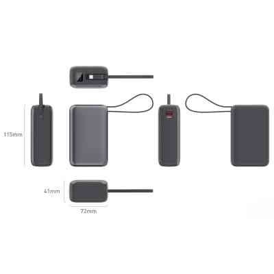 Батарея універсальна Vinga 30000 mAh 65W Display Cable (VPBB3065C) Вінниця