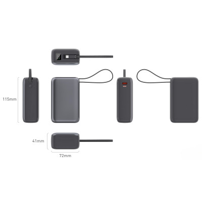 Батарея універсальна Vinga 30000 mAh 65W Display Cable (VPBB3065C) Вінниця - фото 2