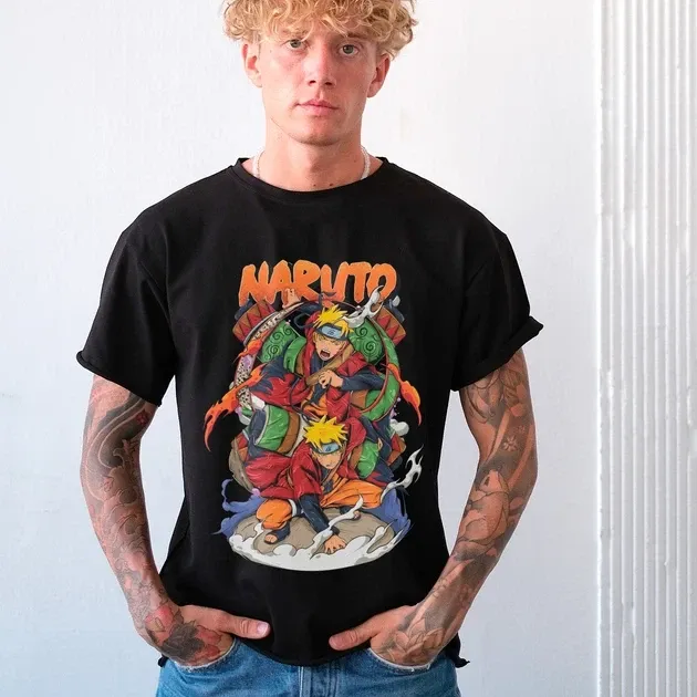 Футболка для подростка мальчика с принтом Наруто Режим Відлюдника Размер 160 Anime10057 Днепр - изображение 5