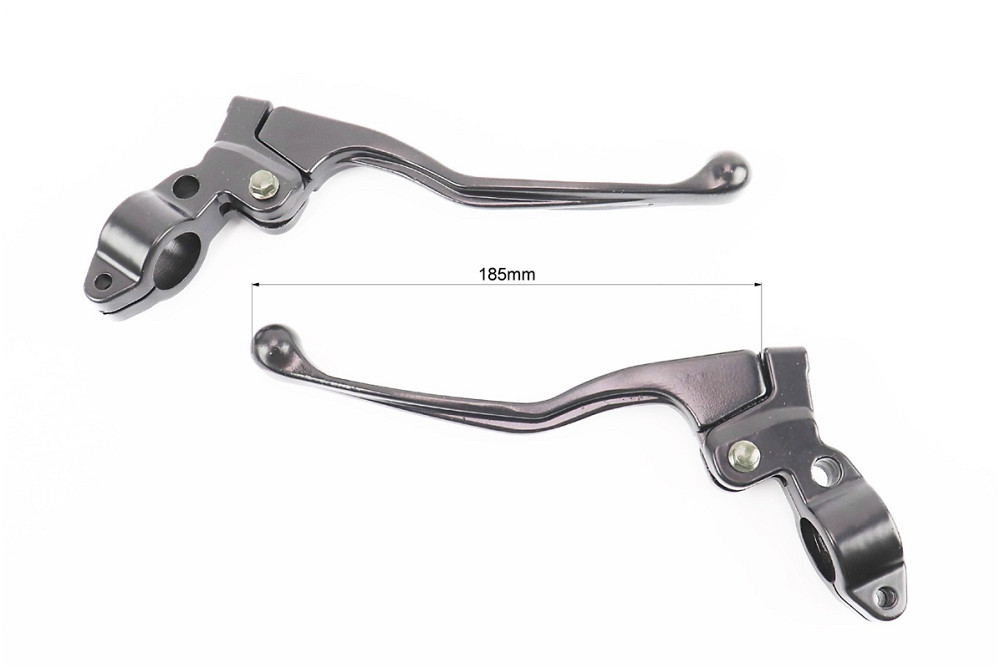 Важіль гальма, зчеплення з кріпленням к-кт 2шт (чорні) Тип 2 Київ - фото 3