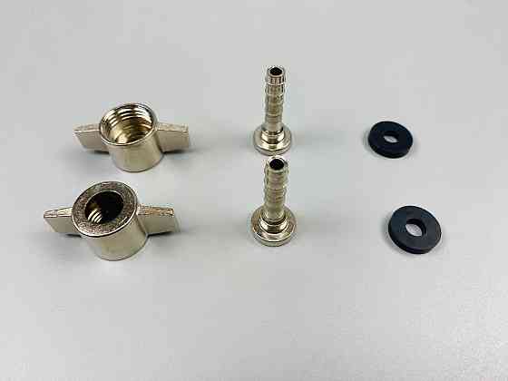 Наконечник шланга підкачки на 6мм (6,35мм) М16х1,5 (сплав цинк алюміній) (універсальна позиція) Мукачево