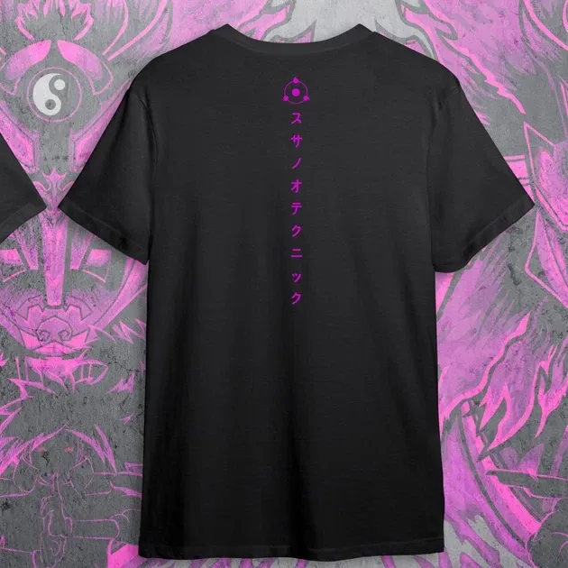 Футболка чоловіча з  принтом Наруто Сусаноо Саске Розмір 48 Anime0015 Дніпро - фото 3