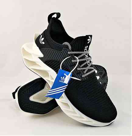Кросівки Чоловічі Adidas Springblade Чорні з Амортизацією Адідас (розміри: 44,45) Відео Огляд Дніпро