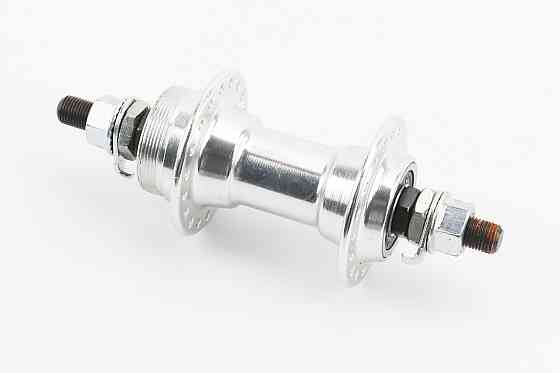 Втулка передня MTB алюмінієва 14Gx36H, Disk-brake (різьба), 2 пром-підшипники 6200 2RS, кріпл. гайка, FB-A209B Київ