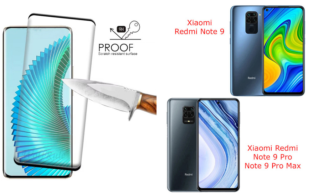 Захисне скло HyperGlass Pro для Xiaomi Redmi Note 9, 9 Pro, 9 Pro Max – максимальна чутливість та захист Київ - фото 1