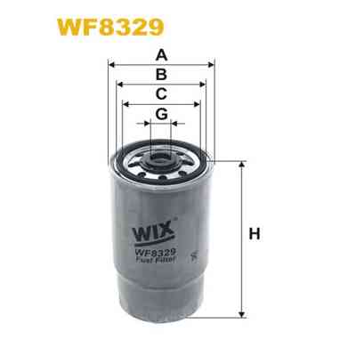Фільтр паливний Wixfiltron WF8329 Вінниця