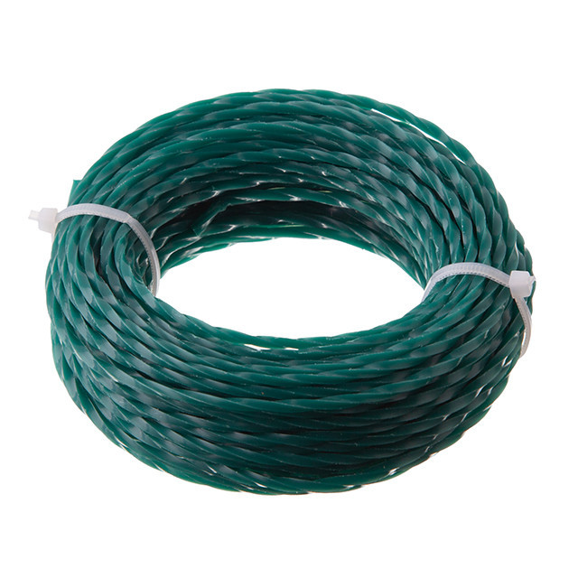 Лiска для тримера "квадрат" кручена, 2.7 мм x 15 м INTERTOOL DT-2324 Київ - фото 2