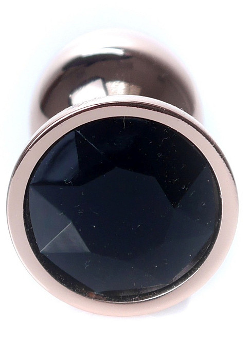 Анальная пробка Boss Series - Jewellery Red Gold PLUG Black S, BS6400111 Sex Aura Киев - изображение 2