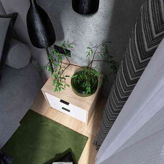 Тумба приліжкова Еверест Сіті-450 45,2х38х44,2 см Дуб сонома/Білий (DTM-071090) Львів