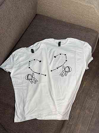 Парні футболки для закоханих з космонавтами S, XXL Черновцы