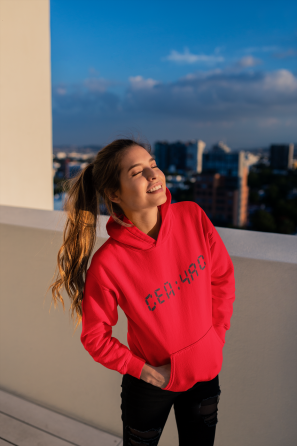 Толстовка/худі з принтом годинника — СЕЙЧАС. Чернівці