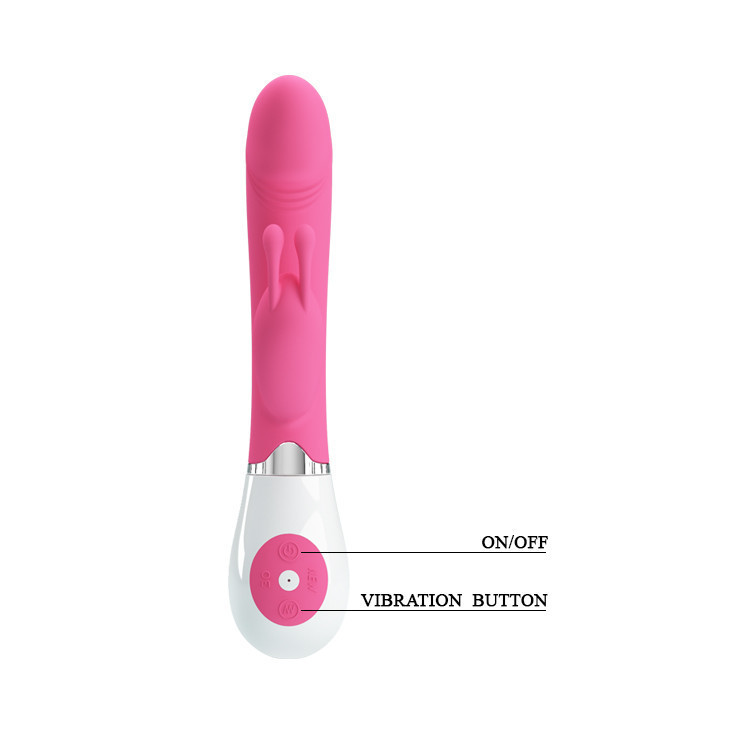 Вібратор - Pretty Love Gene Vibrator Light Pink Sex Aura Київ - фото 7
