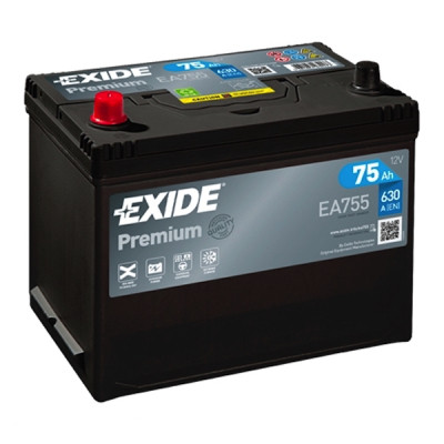 Аккумулятор автомобильный EXIDE PREMIUM 75A (EA755) Винница - изображение 1