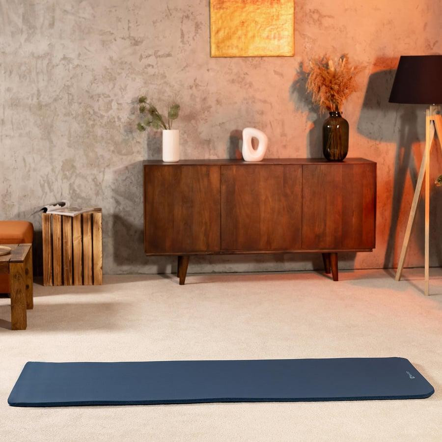 Коврик для йоги Hop-Sport HS-NB016GM NBR 1,5см темний морський Київ - фото 2