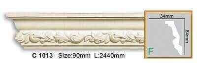 Карниз полиуретановый с орнаментом Gaudi Decor C 1013 Flexi Днепр