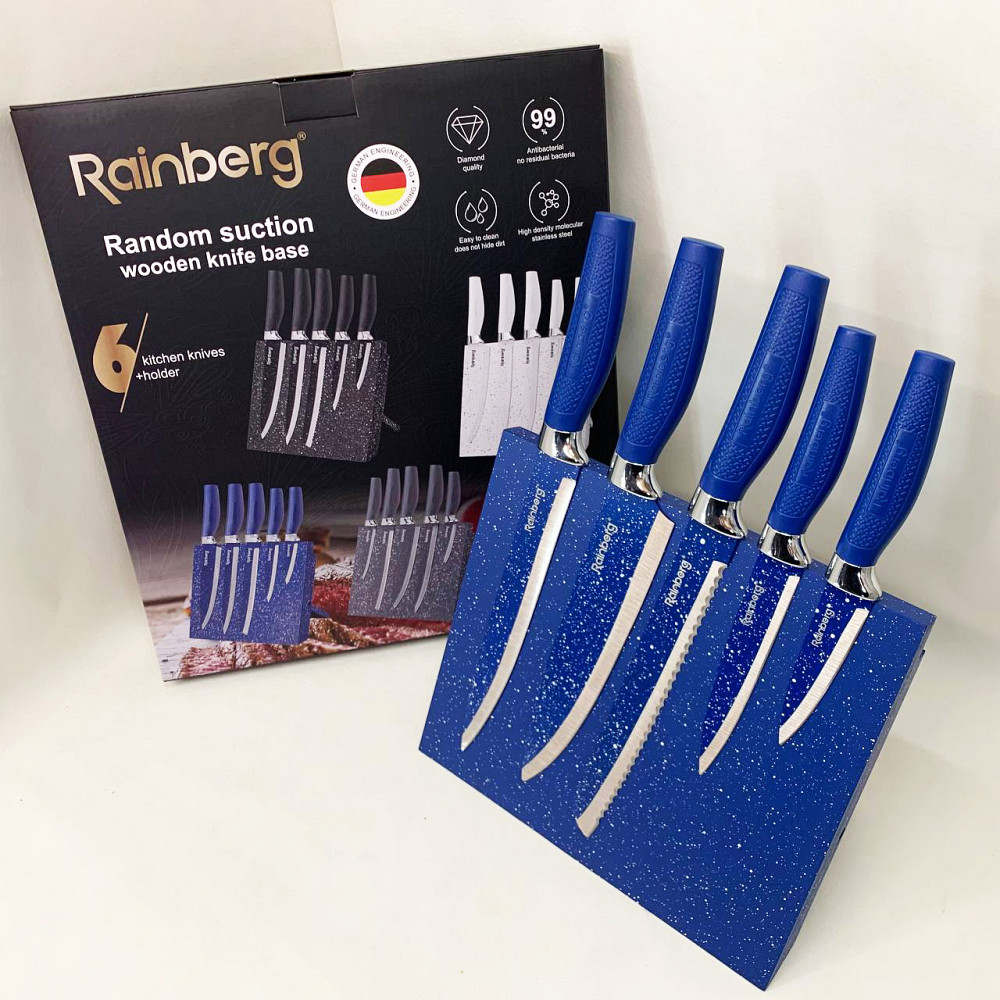 Хороші кухонні ножі для побутового використання, Набір хороших якісних кухонних ножів NQ-30 Івано-Франківськ - фото 1