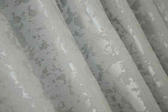 Комплект готовых штор VR-Textil Лен мрамор Pavliani ХО № 1263ш Светло-серый 100х280 см 2 шт (31-588) Киев