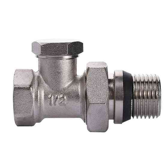 Кран радиаторный прямой ECO Technology ECO5108 1/2 ″под ключ с уплотнителем (000016161) Киев